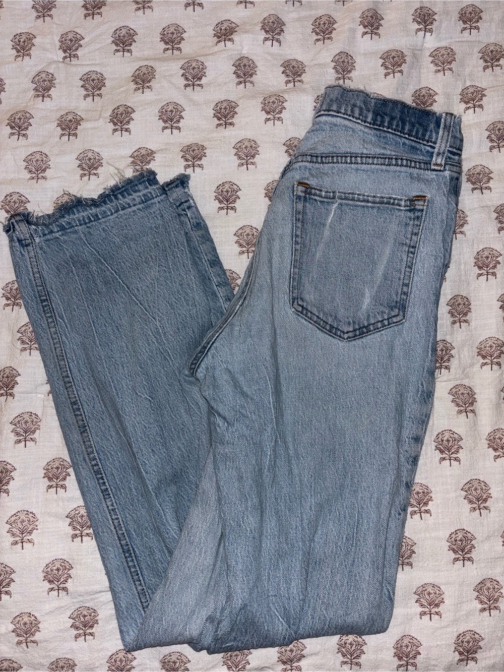 Abercrombie & Fitch Straight Leg Jeans in Blue Waist 29/8L